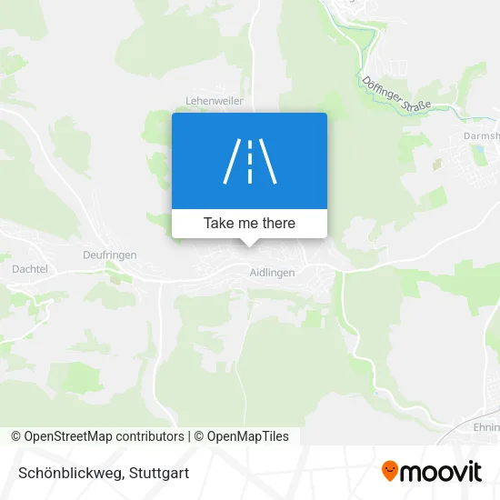 Карта Schönblickweg