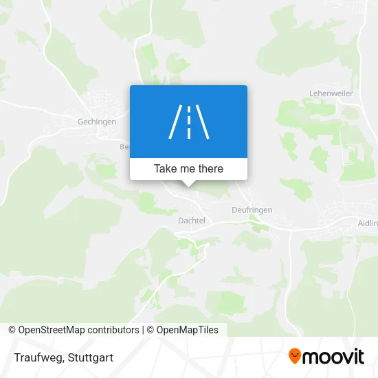 Карта Traufweg