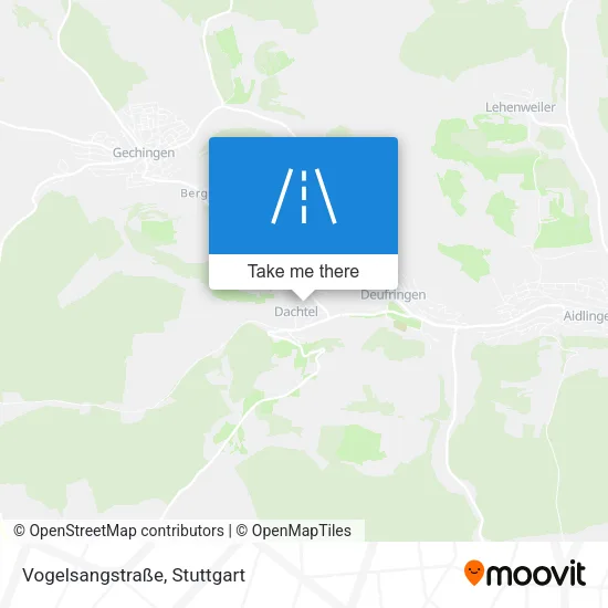 Карта Vogelsangstraße