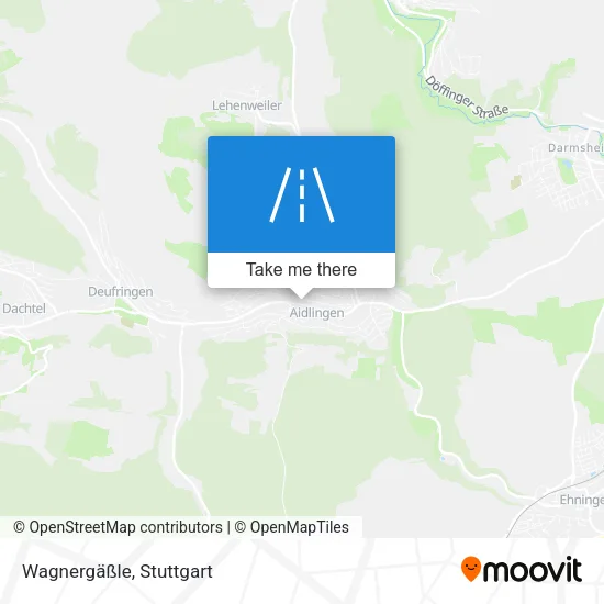 Карта Wagnergäßle