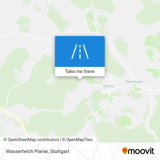 Карта Wasserteich Planie