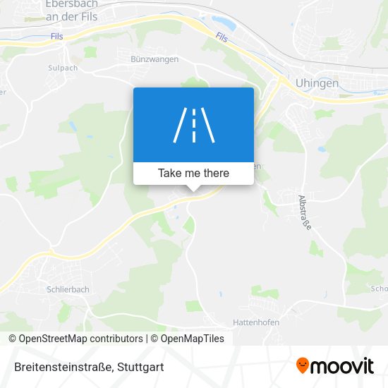 Breitensteinstraße map