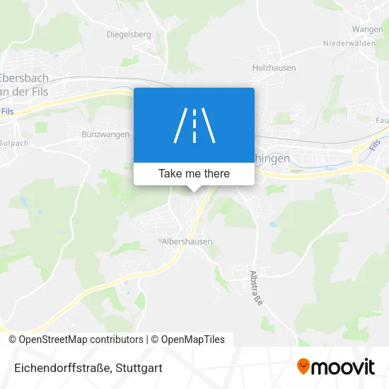 Карта Eichendorffstraße