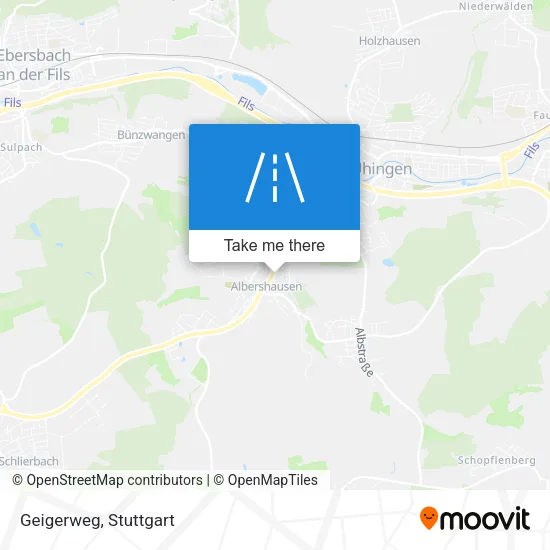 Карта Geigerweg