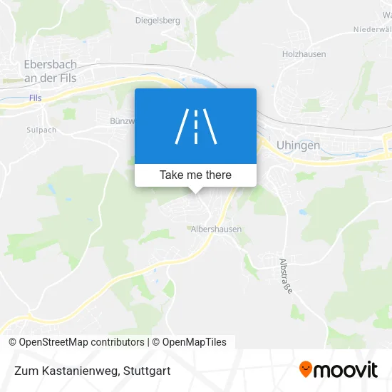 Zum Kastanienweg map