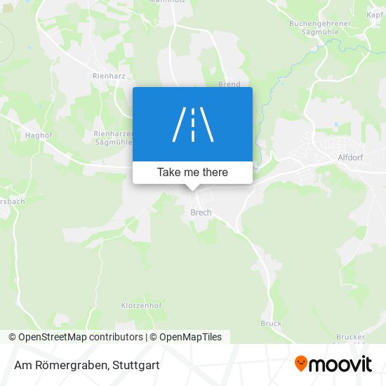 Am Römergraben map