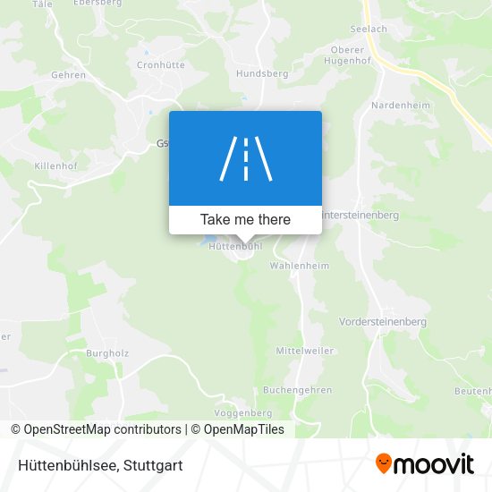Hüttenbühlsee map
