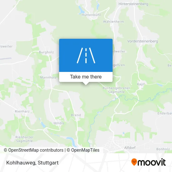 Карта Kohlhauweg