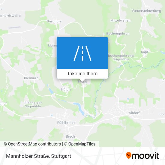 Mannholzer Straße map