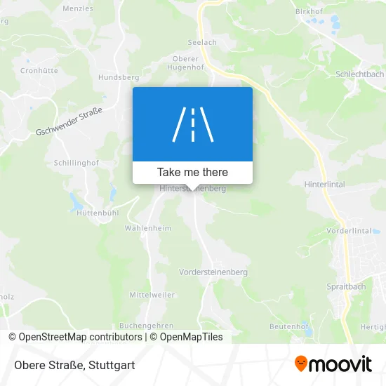 Карта Obere Straße