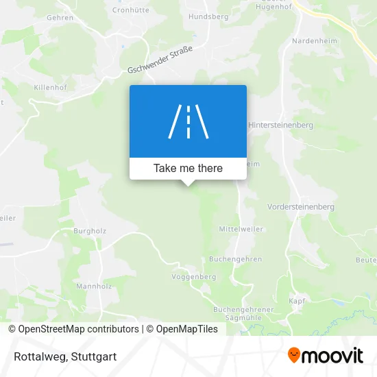 Карта Rottalweg