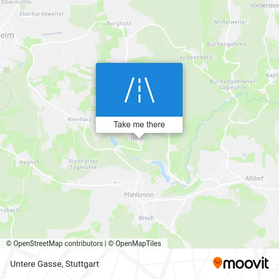 Карта Untere Gasse