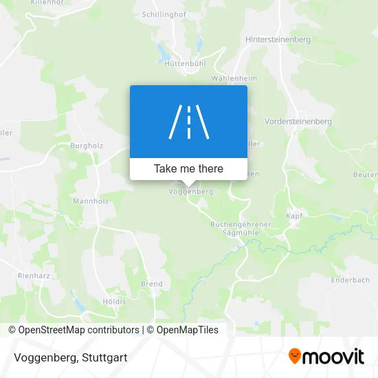 Карта Voggenberg