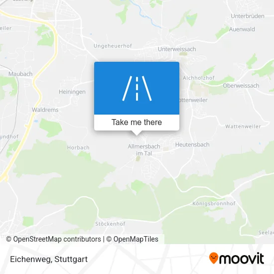 Карта Eichenweg