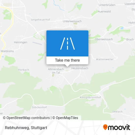 Карта Rebhuhnweg