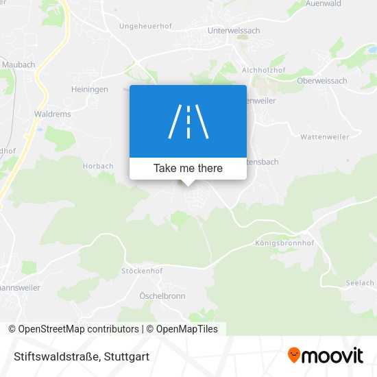 Stiftswaldstraße map