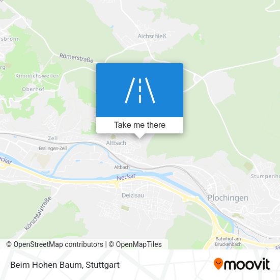 Карта Beim Hohen Baum
