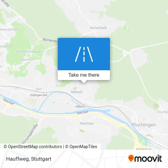 Карта Hauffweg