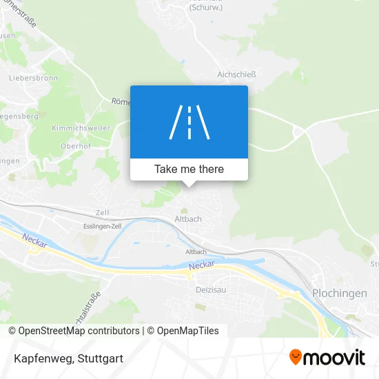 Карта Kapfenweg