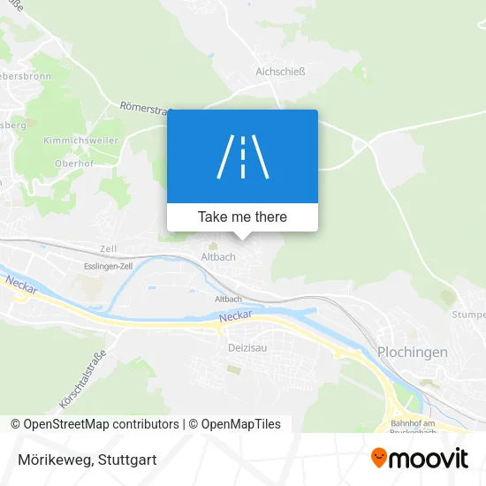Карта Mörikeweg
