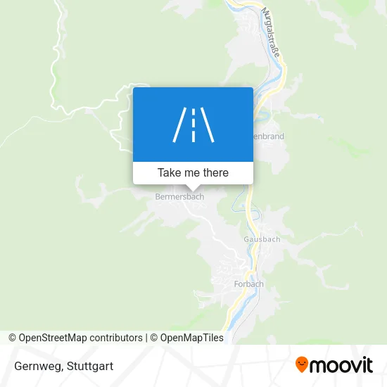 Карта Gernweg