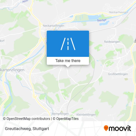 Карта Greutlachweg