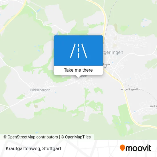 Карта Krautgartenweg
