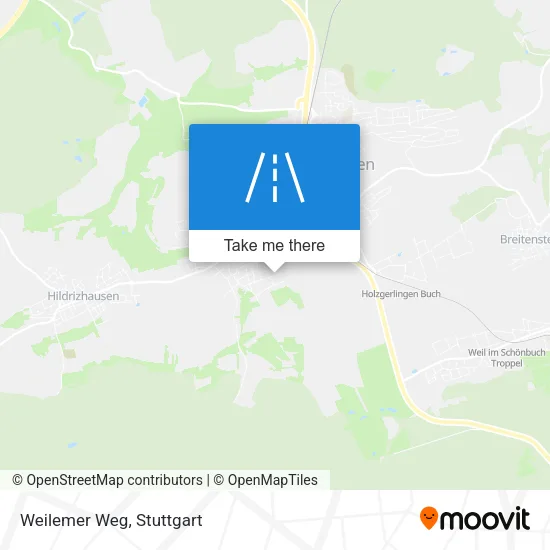 Карта Weilemer Weg