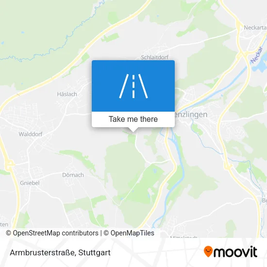 Карта Armbrusterstraße