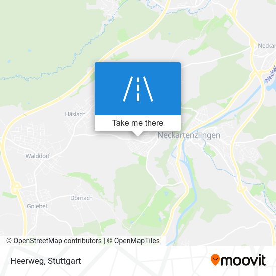 Карта Heerweg