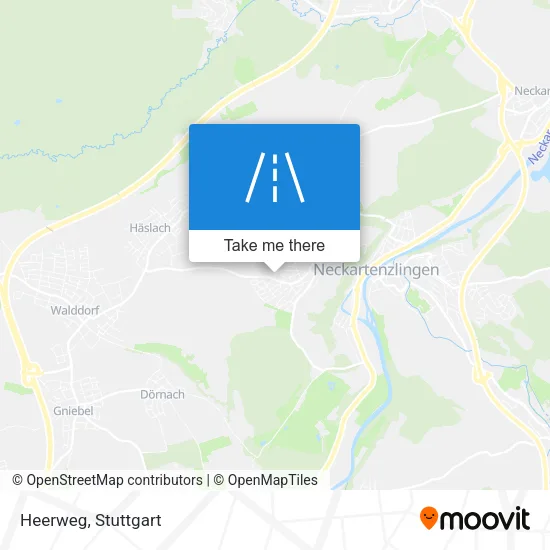 Карта Heerweg