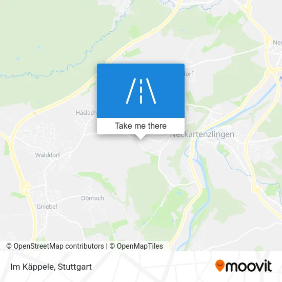 Карта Im Käppele
