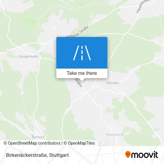 Birkenäckerstraße map