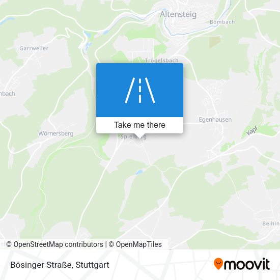 Bösinger Straße map