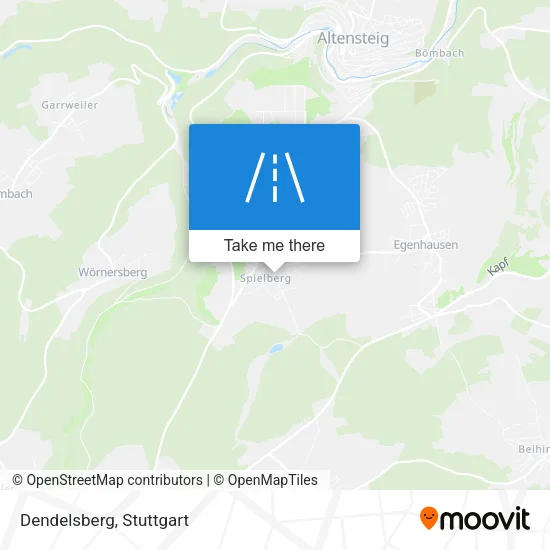 Карта Dendelsberg