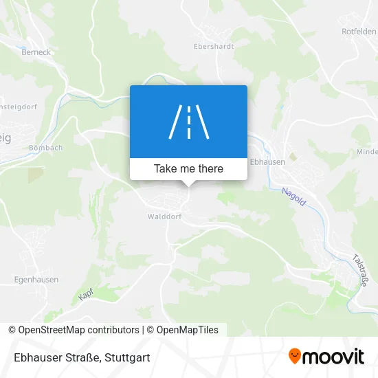 Карта Ebhauser Straße