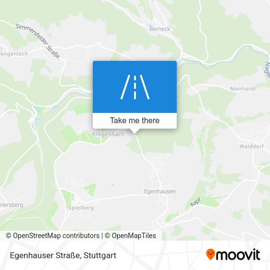 Карта Egenhauser Straße