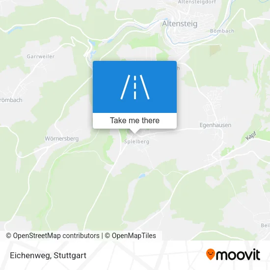 Карта Eichenweg