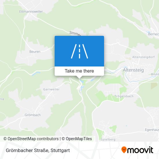 Grömbacher Straße map