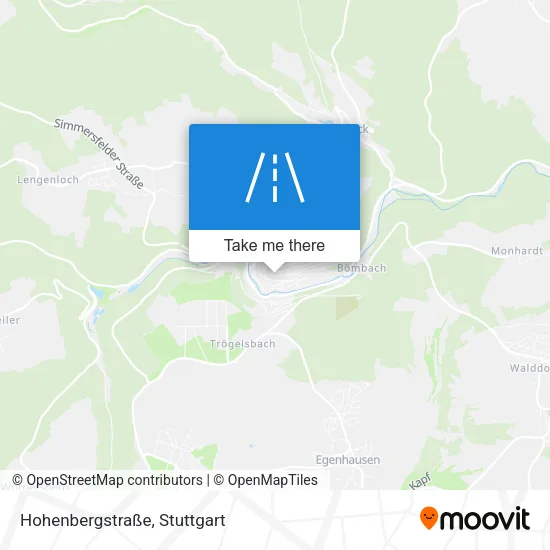 Hohenbergstraße map