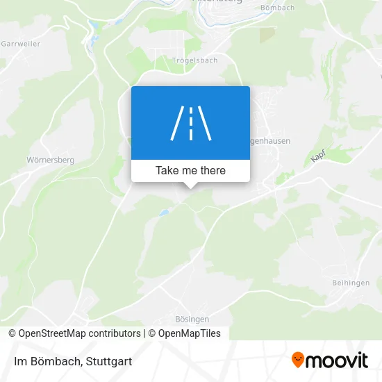 Карта Im Bömbach