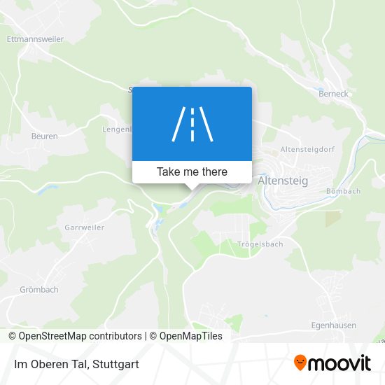 Карта Im Oberen Tal