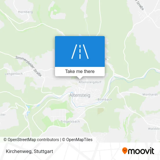 Карта Kirchenweg