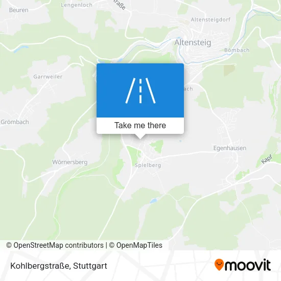 Kohlbergstraße map