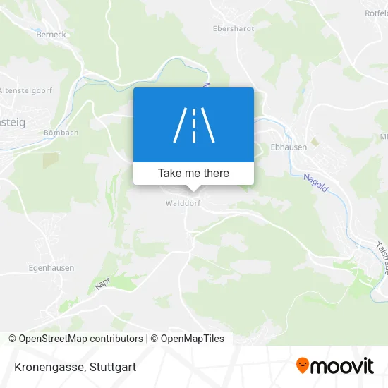 Карта Kronengasse