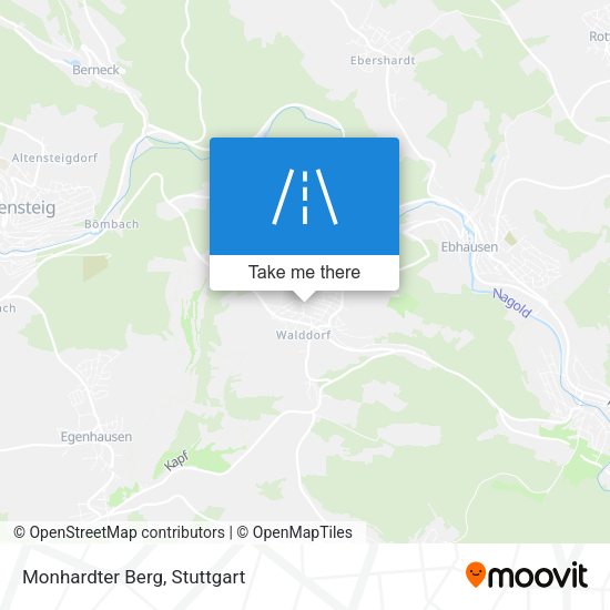 Карта Monhardter Berg