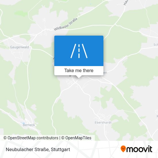 Neubulacher Straße map
