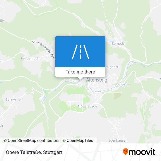 Obere Talstraße map