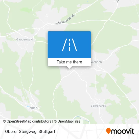 Карта Oberer Steigweg