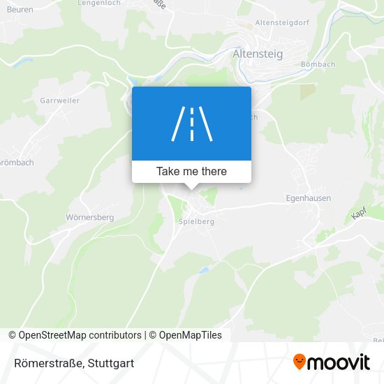 Römerstraße map